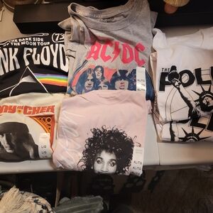 Pink Floyd Black Tee Short Sleeve